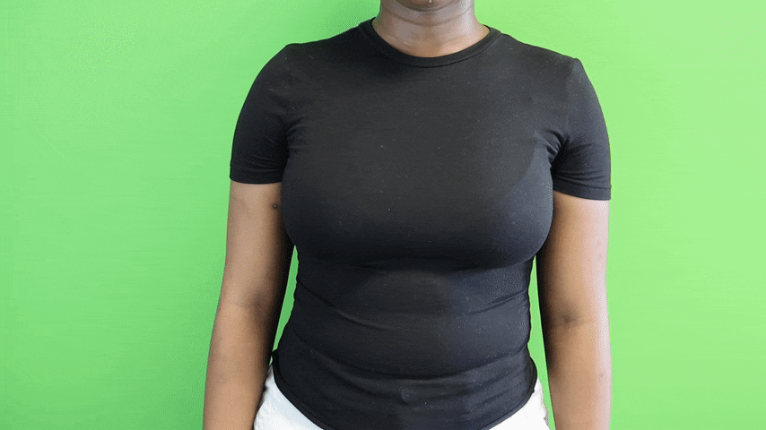 Semi-circle to the side